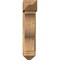 Ekena Millwork Funston Arts and Crafts Rough Sawn Bracket w/ Offset Brace, Western Red Cedar, 8"W x 24"D x 36"H BKT0806X24X36FST03RWR - alternate 2